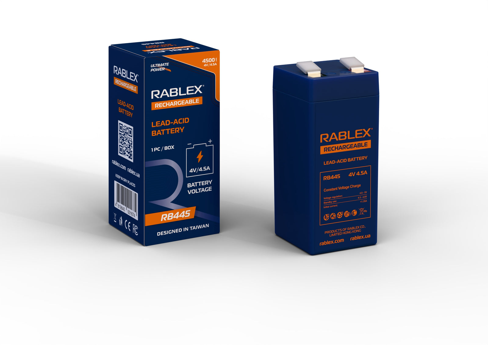 Lead-acid Battery 4V_4.5Ah Color Box