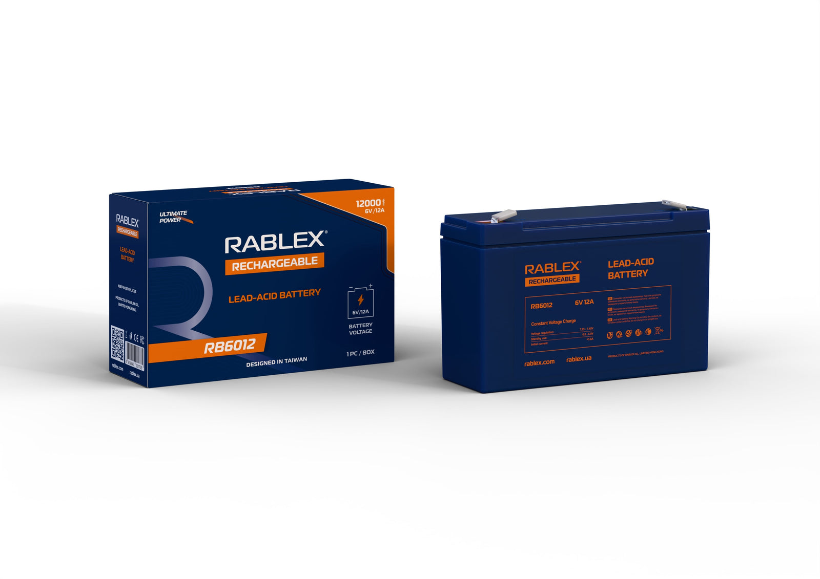 Lead-acid Battery 6V_12Ah Color Box
