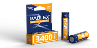 Li-Ion BATTERY 18650-3400mAh Color Box 1pcs