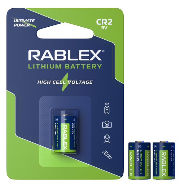 Lithium Battery CR2 1pcs Blister CARD