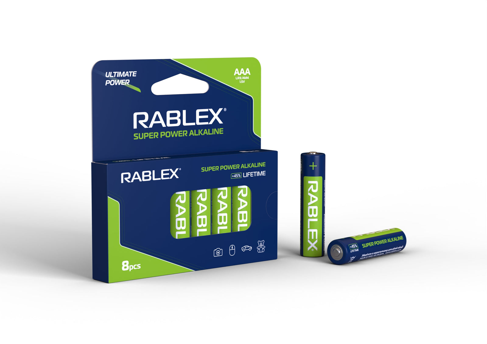 Super Power Alkaline LR03_AAA 8pcs Blister