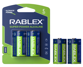 Super Power Alkaline LR14_C 2pcs Blister