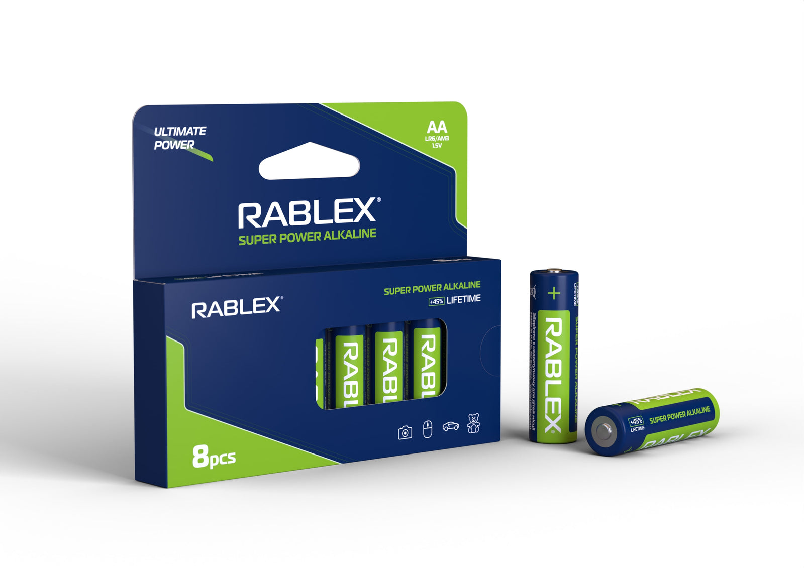 Super Power Alkaline LR6_AA 8pcs Blister