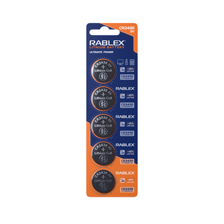 Lithium Battery CR2430 5pcs Blister CARD