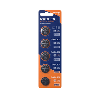 Lithium Battery CR2032 5pcs Blister CARD